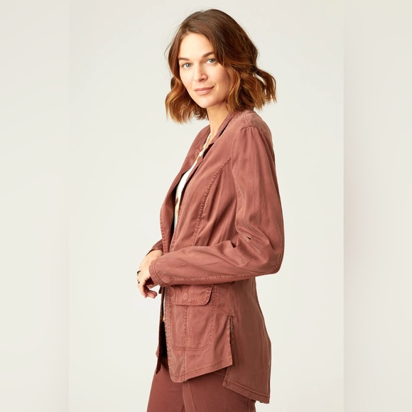 XCVI Enola Blazer Jacket Nubuck - Picture 3 of 3